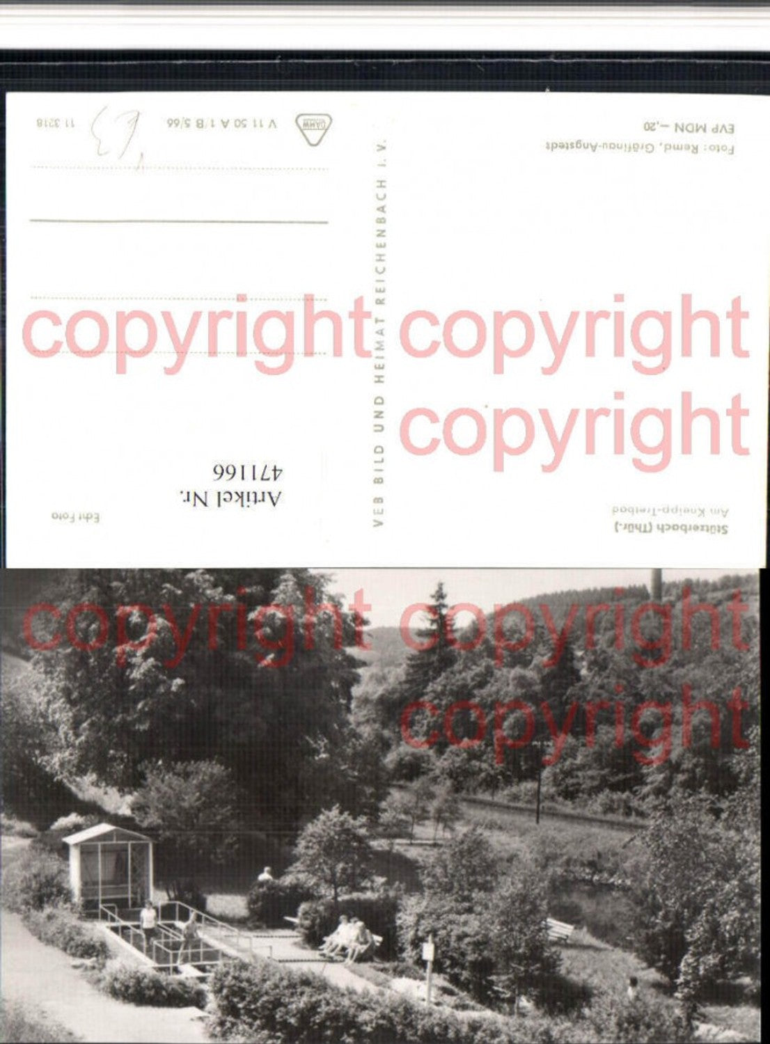 471166,Stützerbach Kneipp-Tretbad pub VEB
