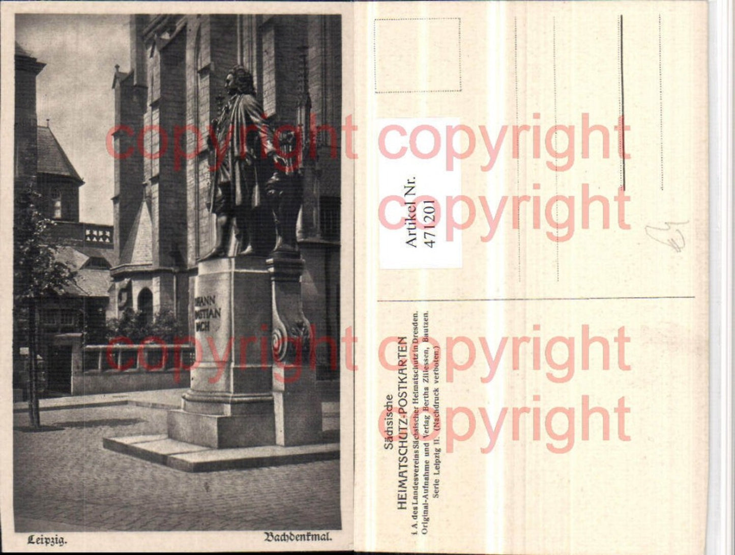 471201,Leipzig Bachdenkmal Statue