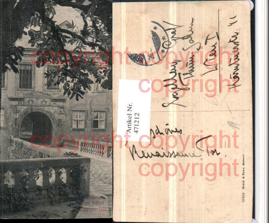 471212,Weesenstein b. Müglitztal Schloss Eingang