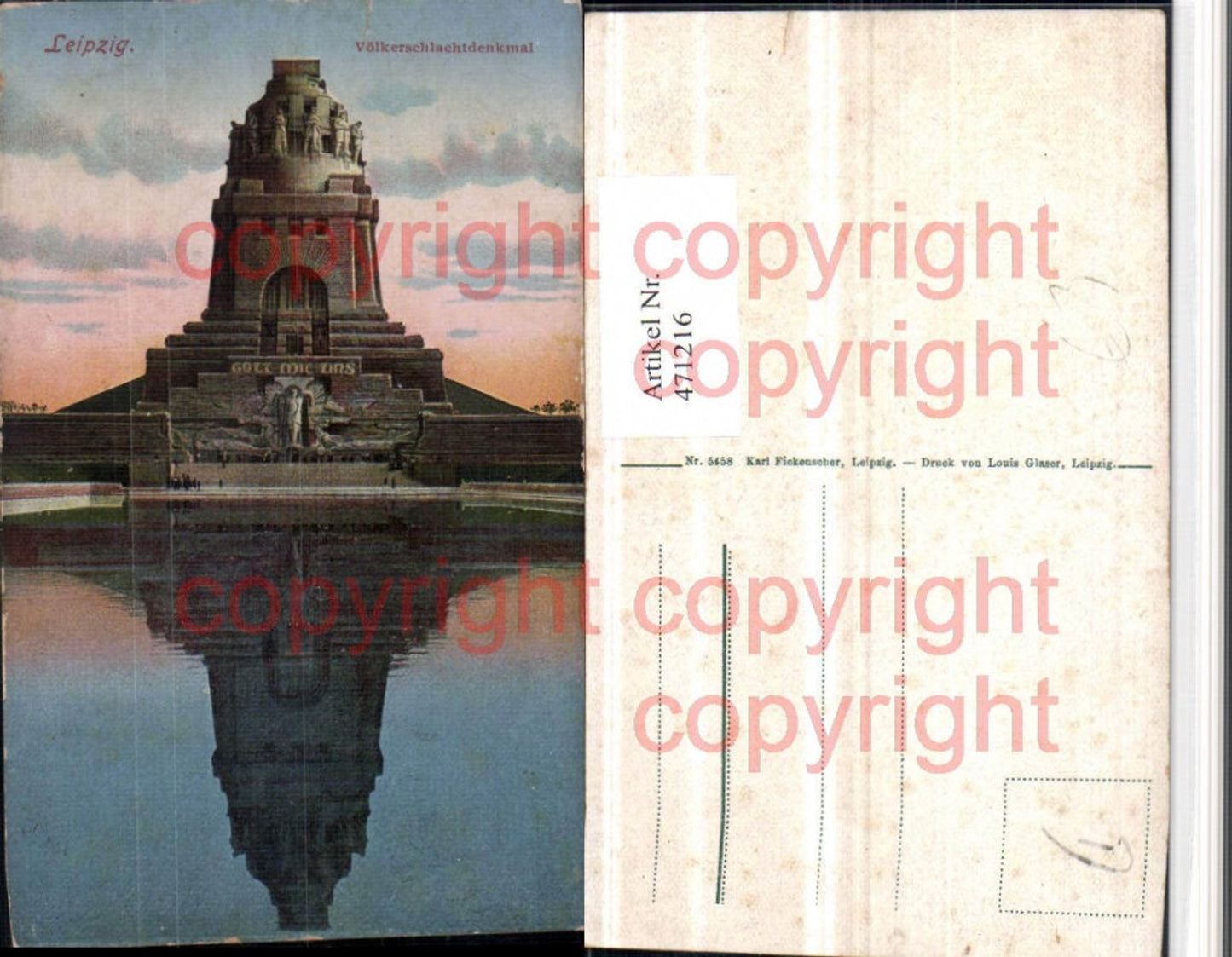 471216,Leipzig Völkerschlachtdenkmal Monument