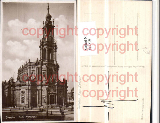471219,Dresden Katholische Hofkirche Kirche