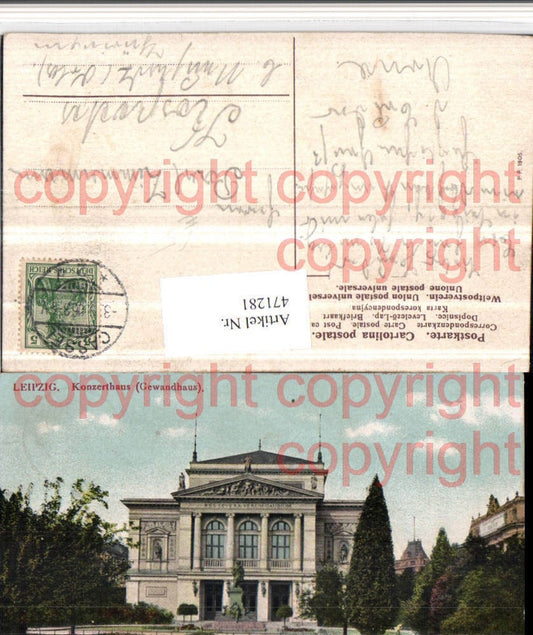 471281,Leipzig Konzerthaus Gewandhaus