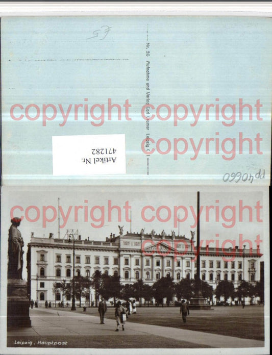 471282,Leipzig Hauptpost Gebäude