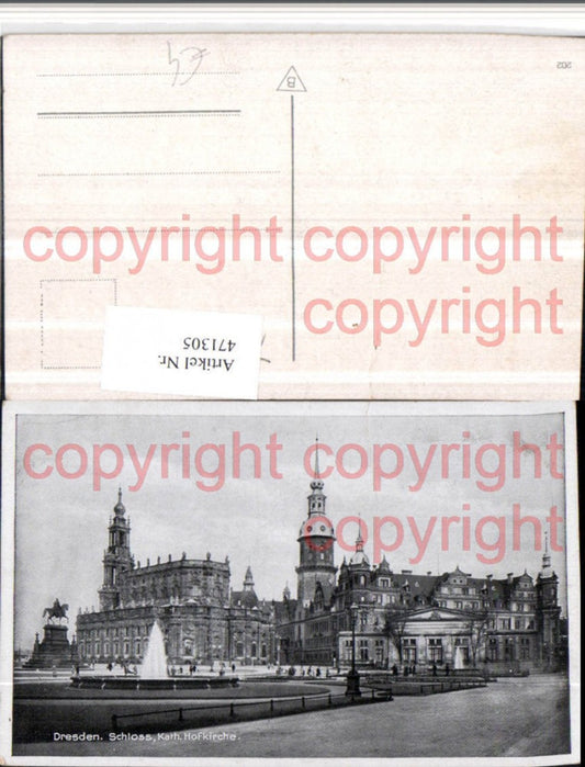 471305,Dresden Schloss Katholische Hofkirche Kirche