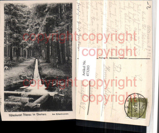 473203,Altenau im Oberharz Silberbrunnen Brunnen Wald