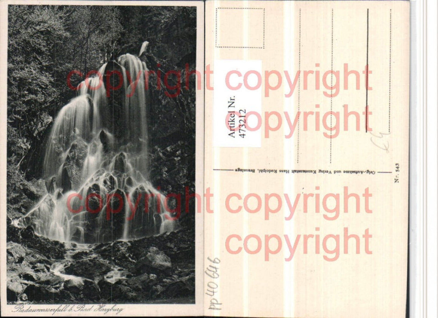 473212,Bad Harzburg Radauwasserfall Wasserfall