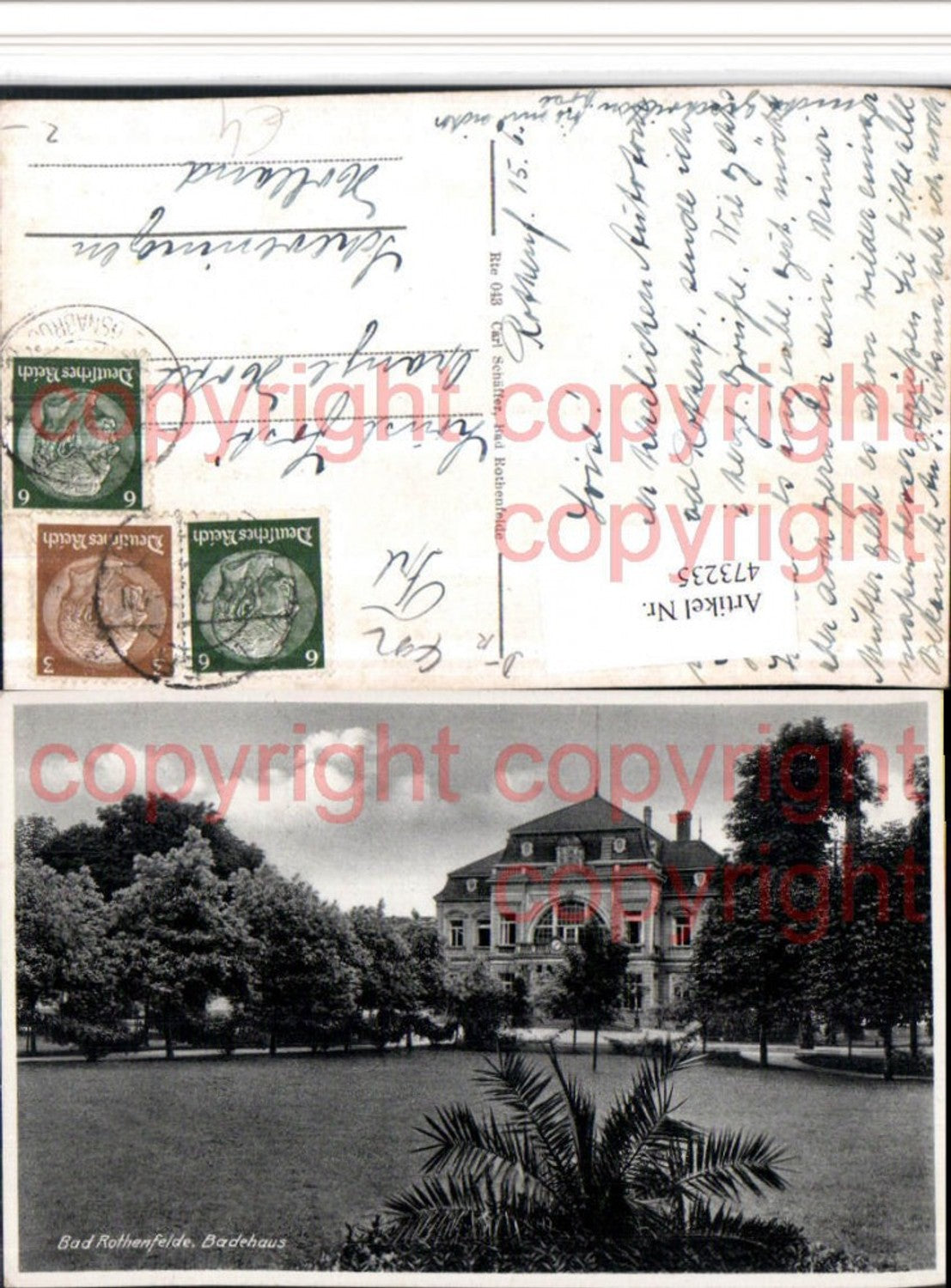473235,Bad Rothenfelde Badehaus Gebäude
