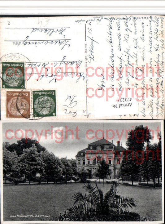 473235,Bad Rothenfelde Badehaus Gebäude