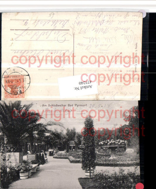 473240,Bad Pyrmont Schlossweiher Garten