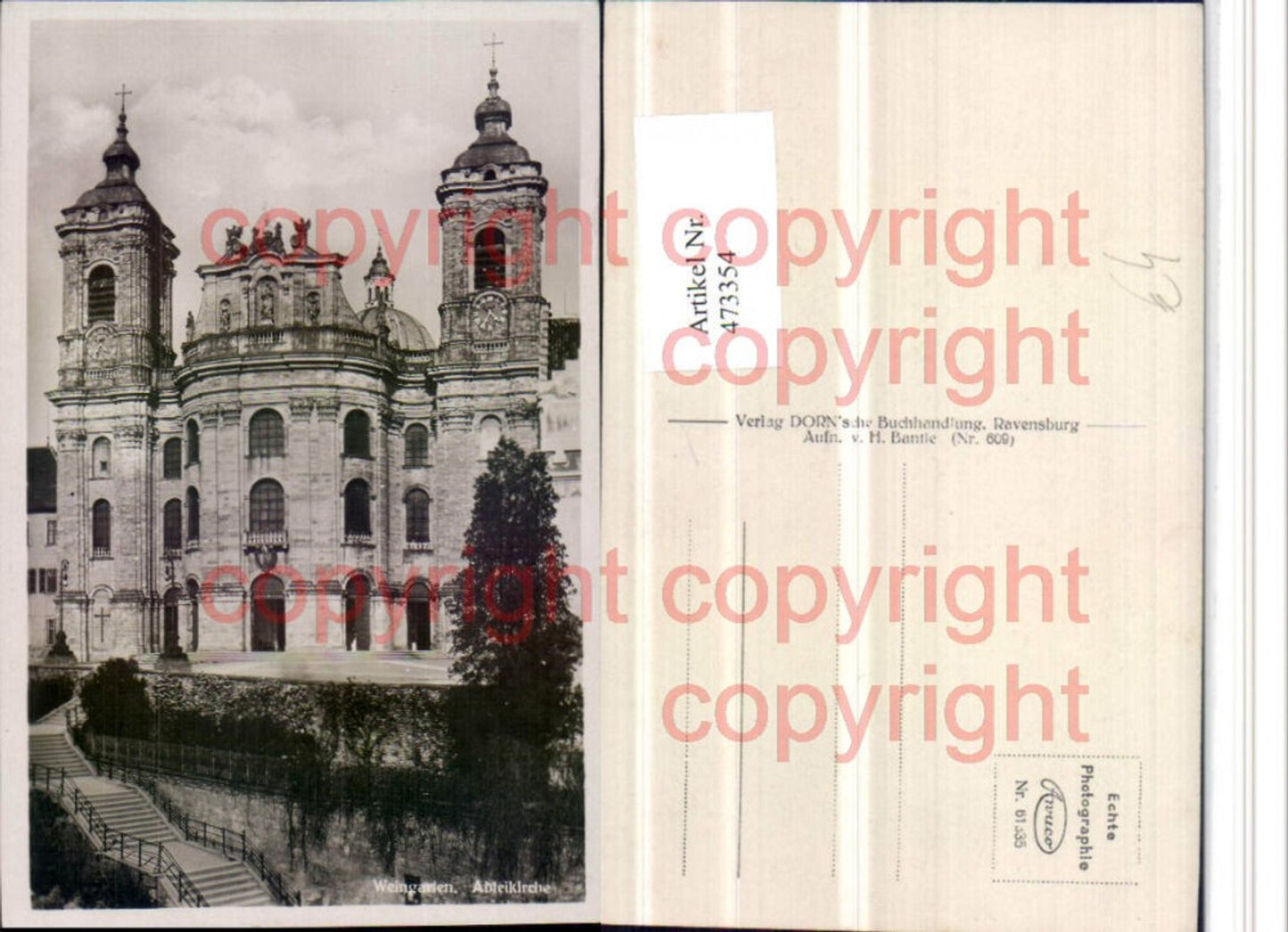 473354,Weingarten Abteikirche Kirche