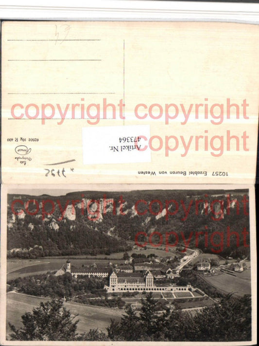 473364, Beuron Archabbey Monastery Totale