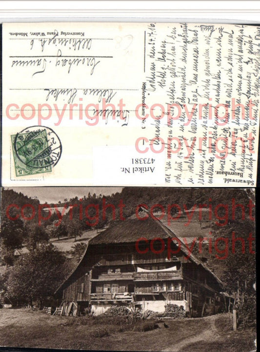 473381, Black Forest near Todtnau, farmhouse, Black Forest house