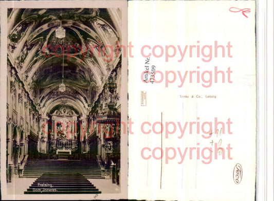473509,Freising Dom Kirche Innenansicht