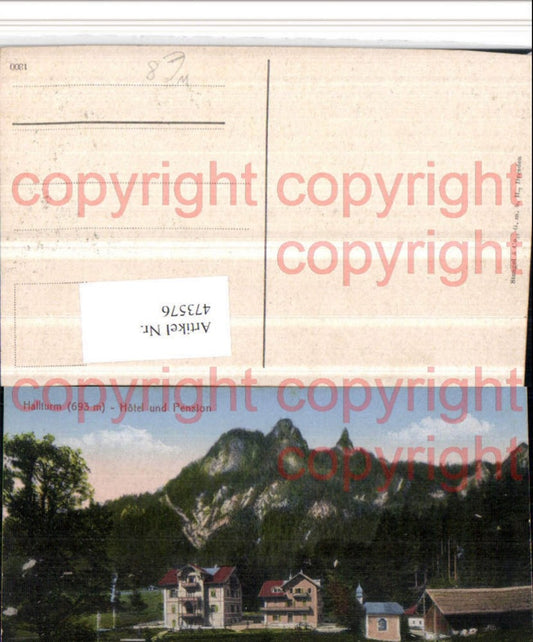 473576,Hallthurm b. Bischofswiesen Hotel und Pension