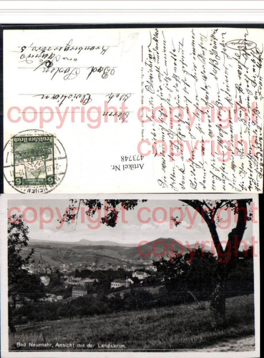 473748,Bad Neuenahr Teilansicht m. Landskron
