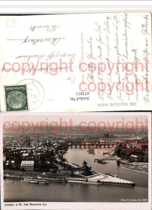 473811,Koblenz am Rhein Totale Deutsches Eck