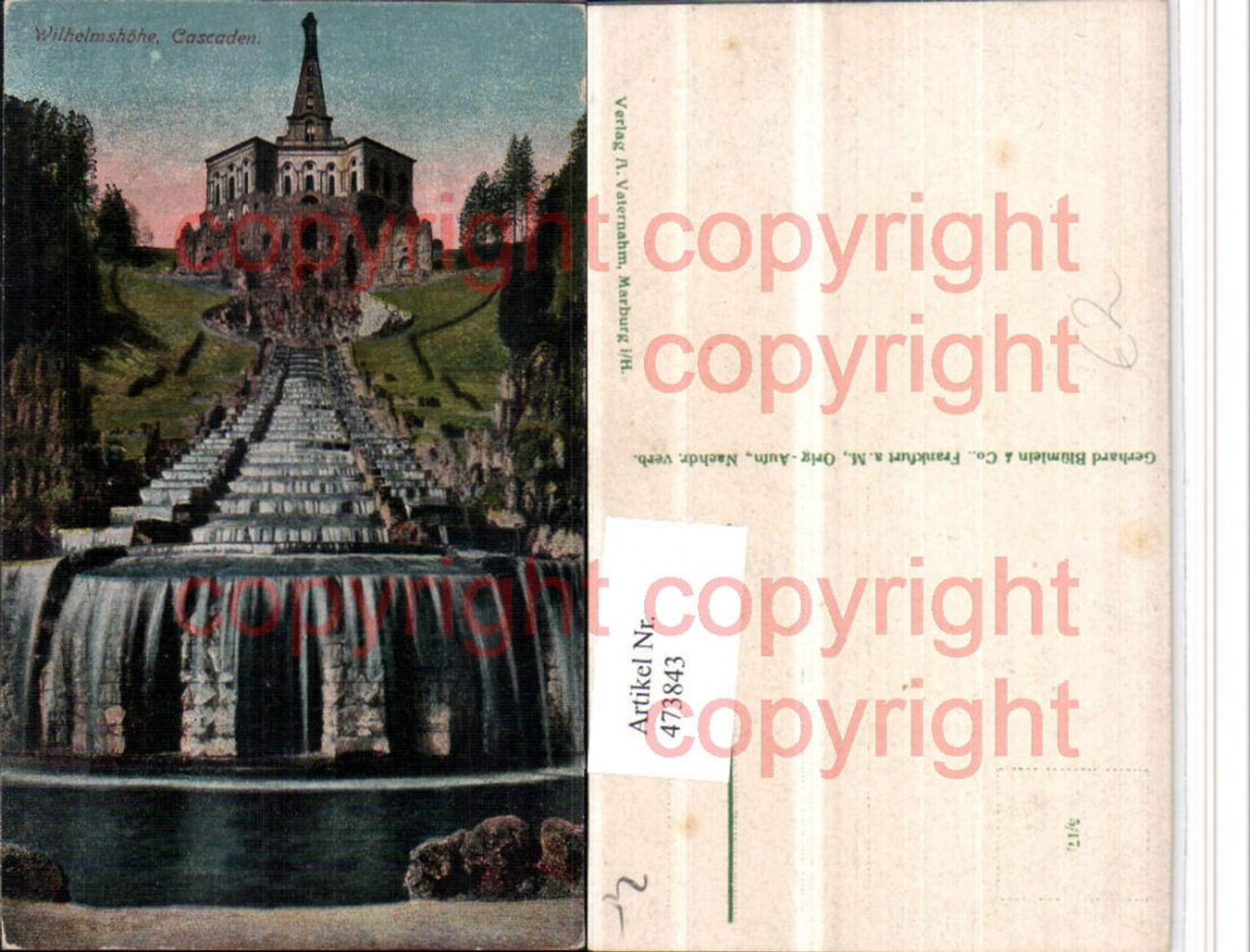 473843,Kassel Wilhelmshöhe Cascaden
