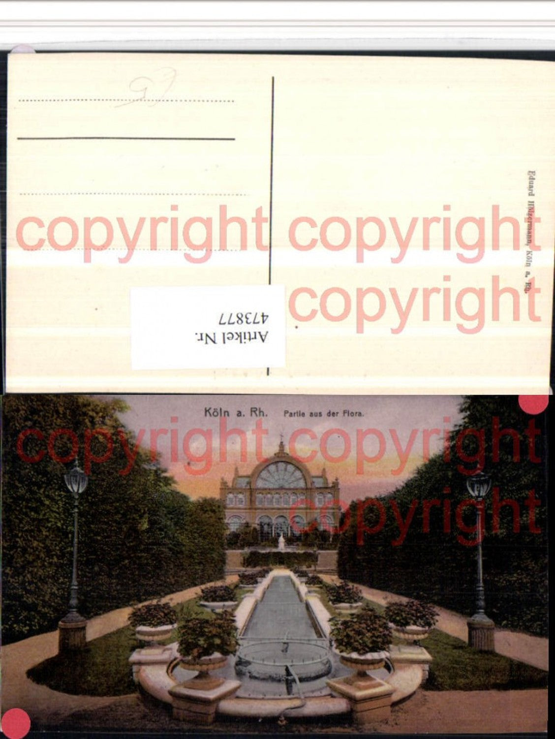 473877,Köln am Rhein Partie aus der Flora