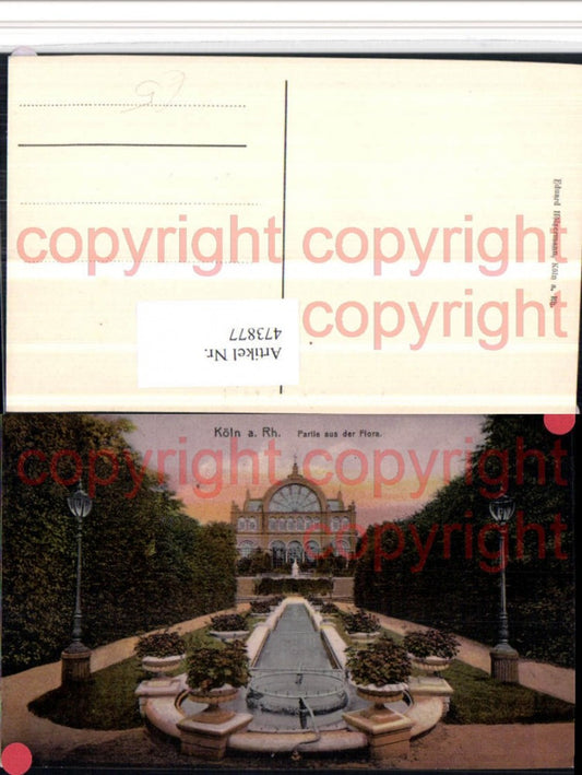 473877,Köln am Rhein Partie aus der Flora