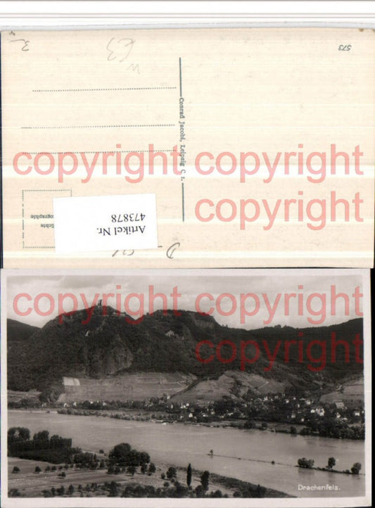 473878,Drachenfels b. Königswinter am Rhein