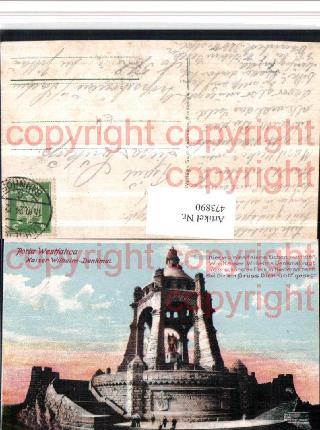 473890,Porta Westfalica Kaiser Wilhelm Denkmal