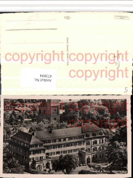 473894,Rhöndorf am Rhein Mütterheim Gebäude