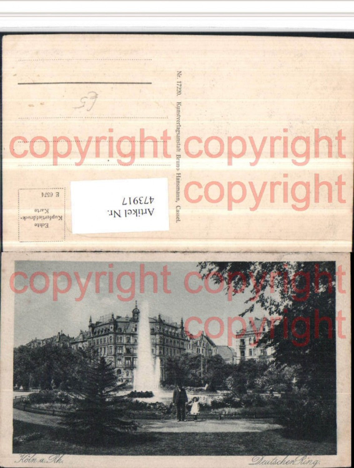 473917,Köln am Rhein Deutscher Ring Brunnen