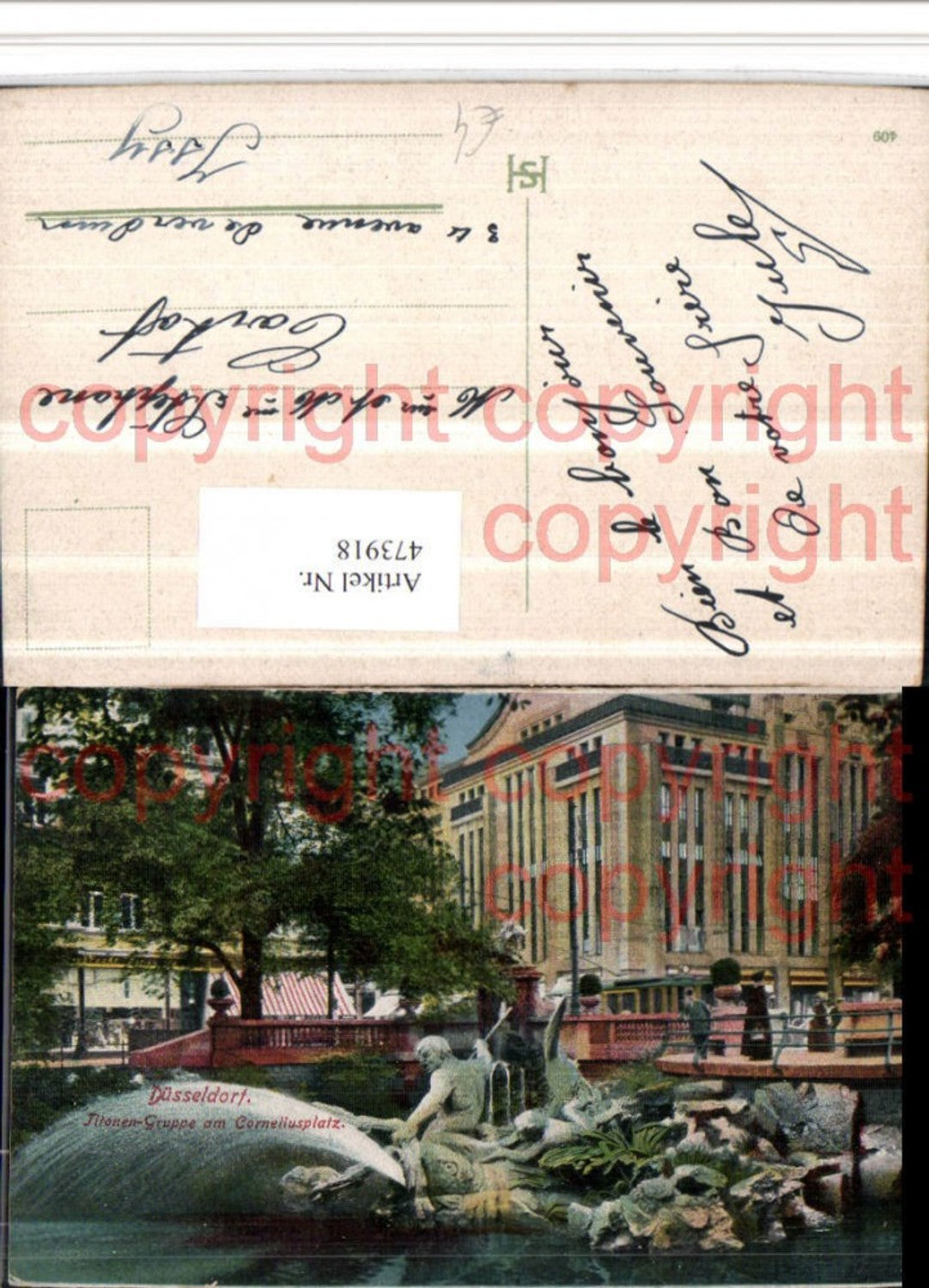 473918,Düsseldorf Titonen-Gruppe am Corneliusplatz