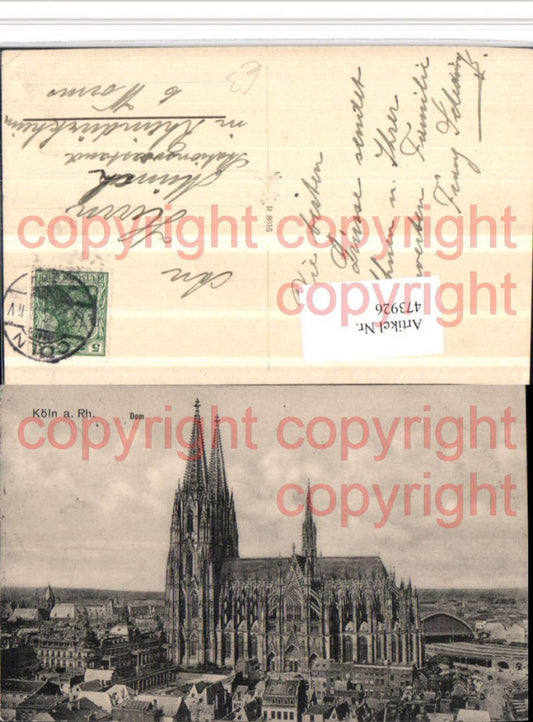 473926,Köln am Rhein Dom Kirche