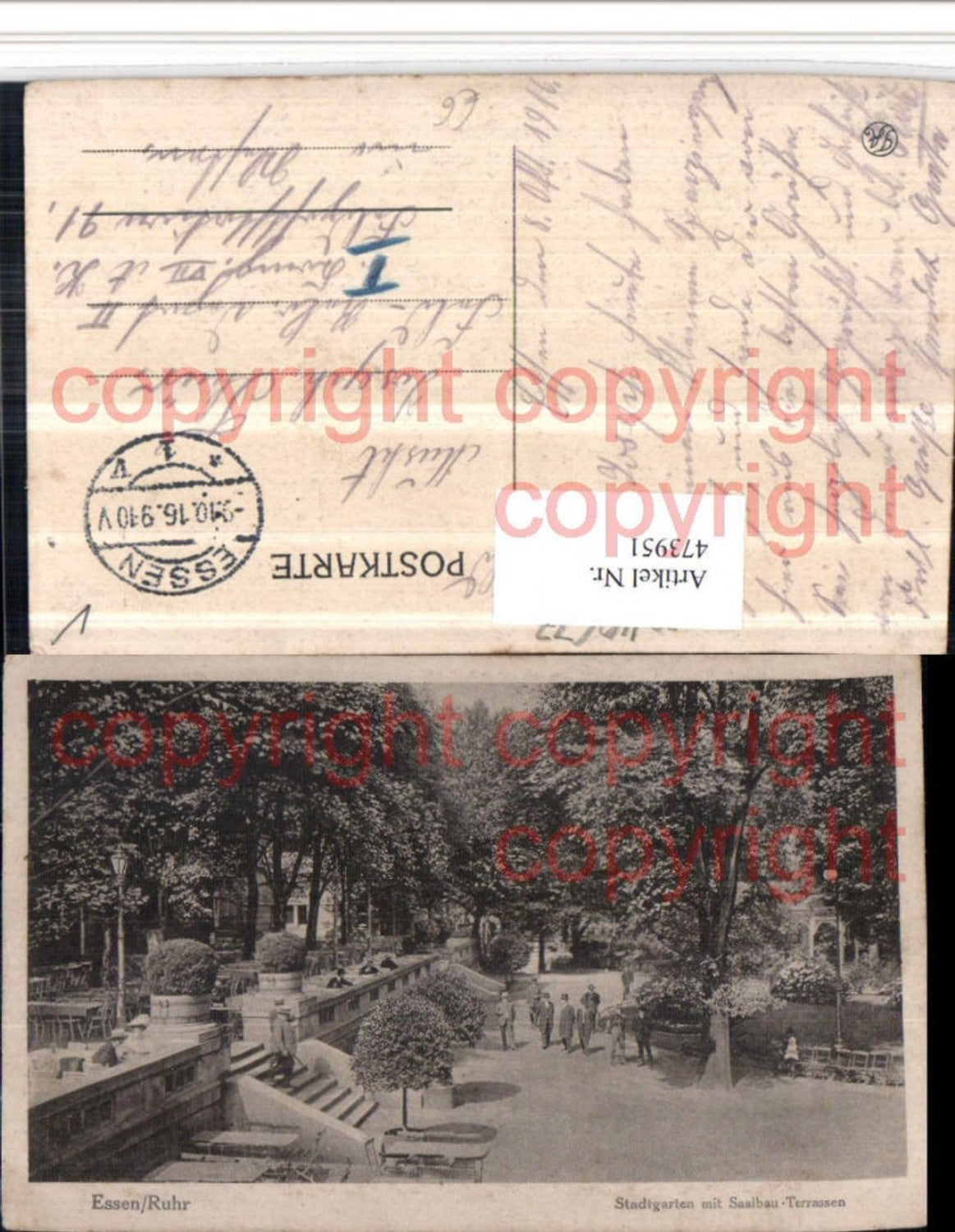 473951,Essen an d. Ruhr Stadtgarten m. Saalbau-Terrassen