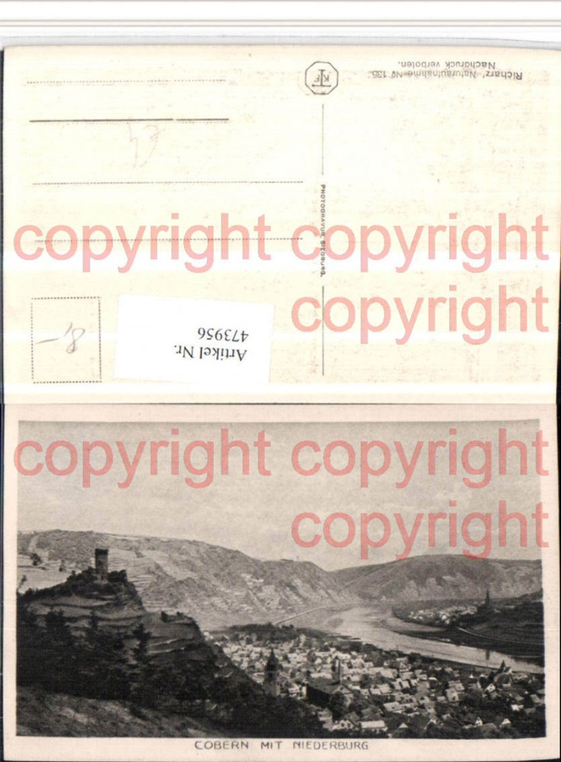 473956,Cobern Kobern Totale m. Niederburg
