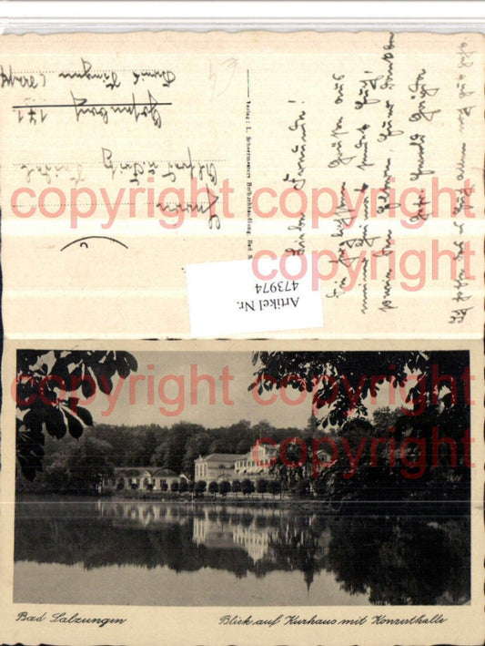 473974, Bad Salzungen View of the spa building with concert hall