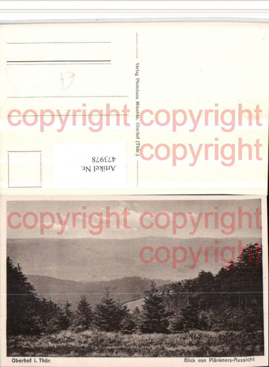 473978, Oberhof View from Plänkners-Aussicht