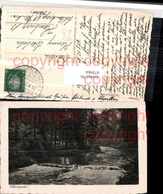473984, Schwarzatal near Schwarzburg, stream, river, forest