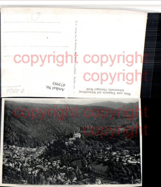 473993, Schwarzburg im Schwarzatal, view from Trippstein