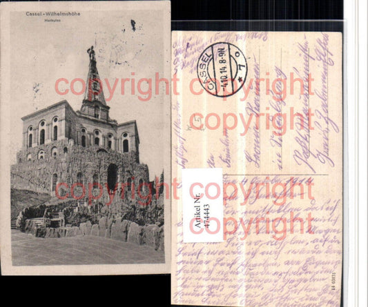474443,Cassel Kassel Wilhelmshöhe Herkules