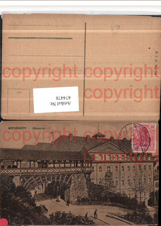 474478,Wiesbaden Römertor Brücke