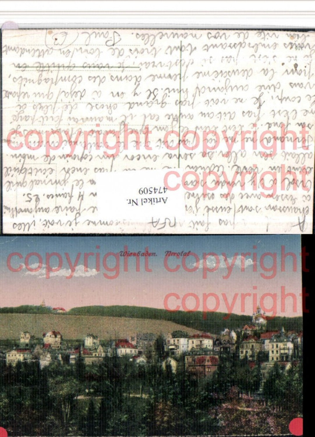 474509,Wiesbaden Nerotal Teilansicht