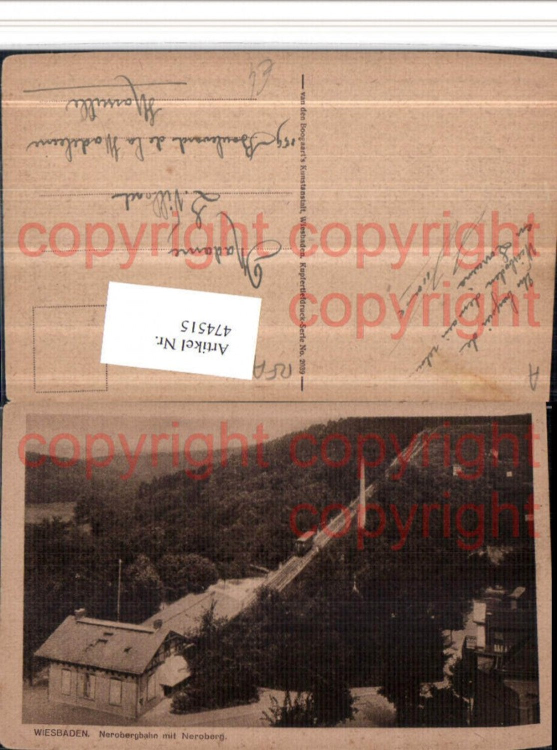 474515,Wiesbaden Nerobergbahn mit Neroberg