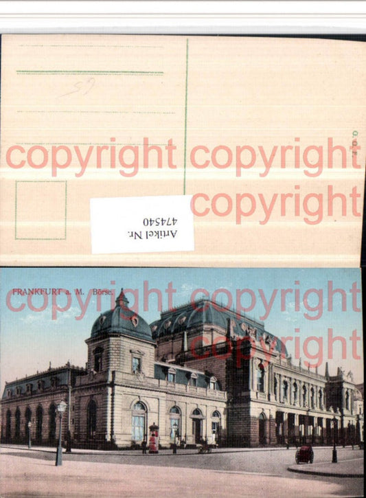 474540,Frankfurt am Main Börse Gebäude