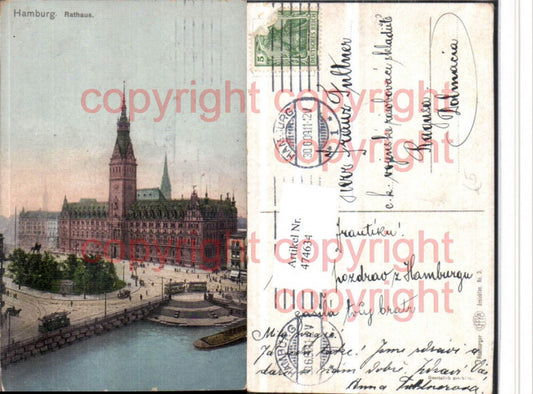 474634,Hamburg Rathaus Gebäude
