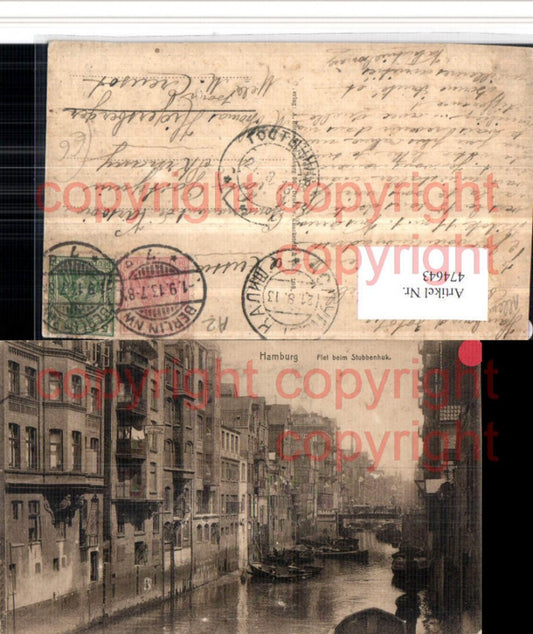 474643,Hamburg Flet beim Stubbenhuk Kanal