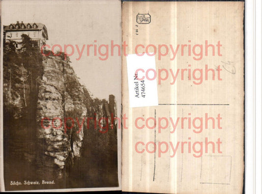 474654,Sächsische Schweiz Brand b. Porschdorf Rathen