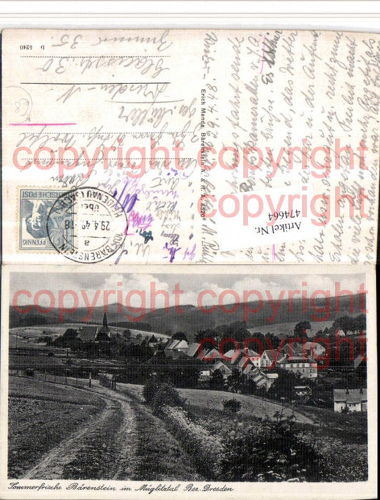 474664,Bärenstein im Müglitztal Totale