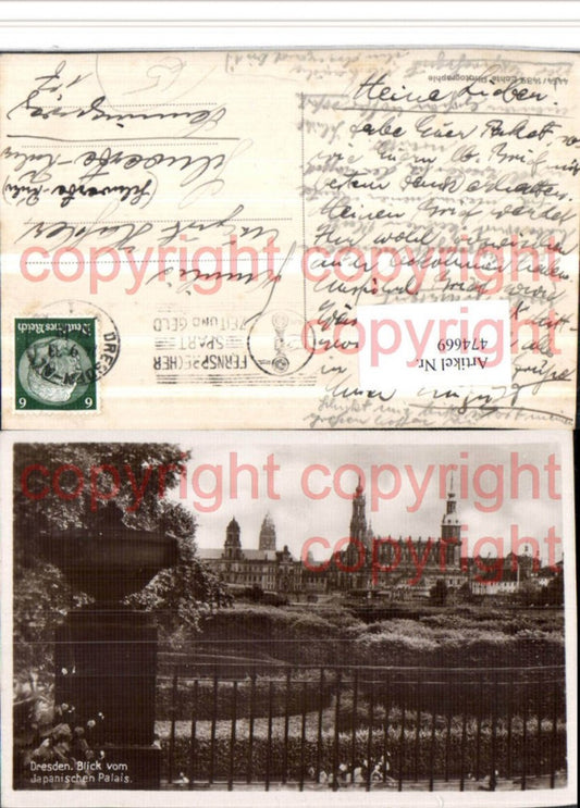 474669,Dresden Blick vom Japanischen Palais