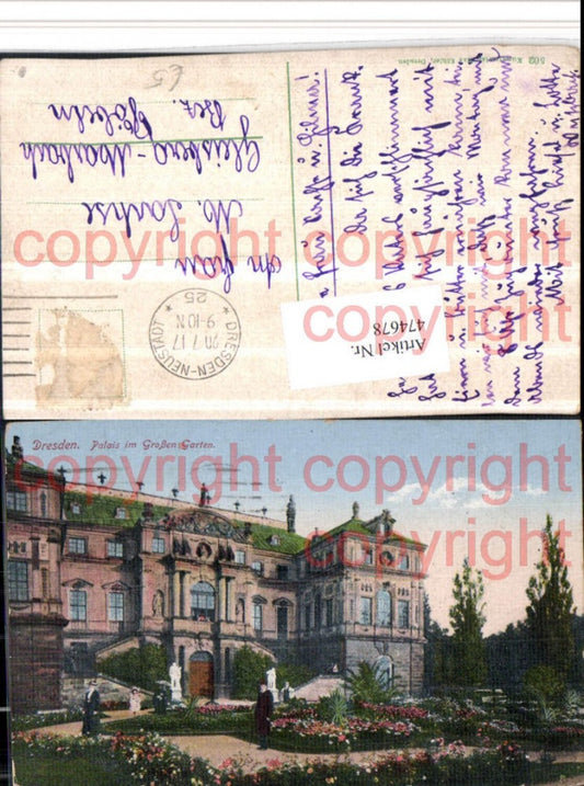 474678,Dresden Palais im Großen Garten