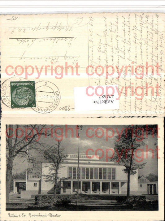 474687,Zittau Grenzland-Theater Gebäude