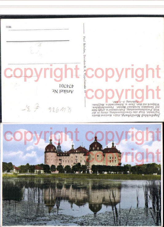 474701,Jagdschloss Schloss Moritzburg b. Dresden