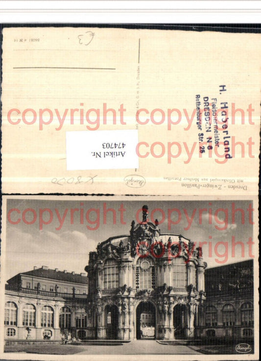 474703,Dresden Zwinger Pavillon m. Glockenspiel