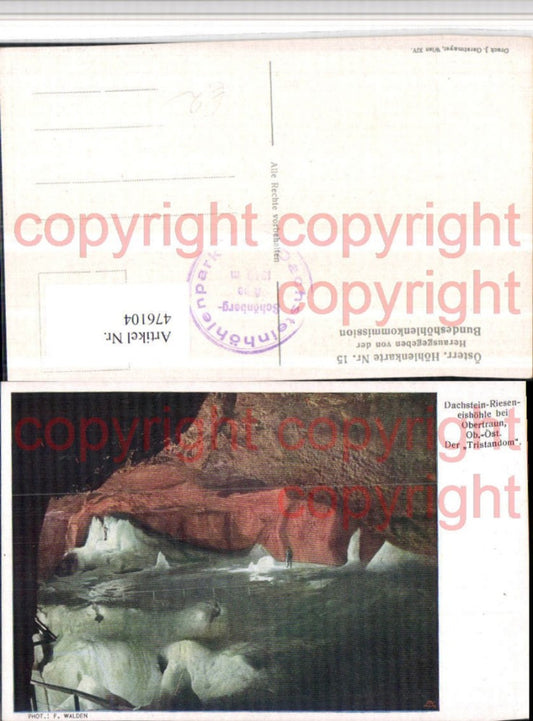 476104,Dachstein-Rieseneishöhle b. Obertraun Tristandom